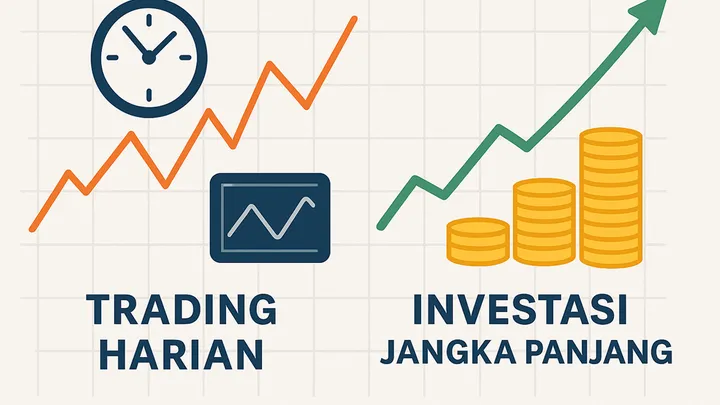 Perbedaan Mendasar Investasi Saham Jangka Panjang Vs Trading Saham Harian Untuk Mencapai Tujuan Keuangan