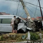 Rem Blong Hiace Rombongan Turis Singapura Tabrak 4 Mobil Di Bromo