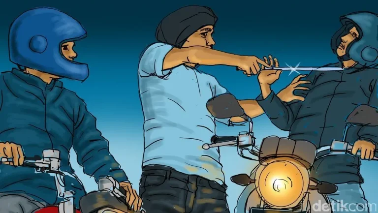 Teror Siang Bolong Di Cileungsi Pelajar Jadi Korban Perampasan Motor Bersajam